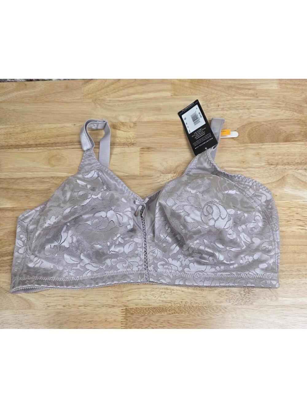 BALI DOUBLE SUPPORT SPA CLOSURE WIREFREE BRA GLOSS SIZE 40DD